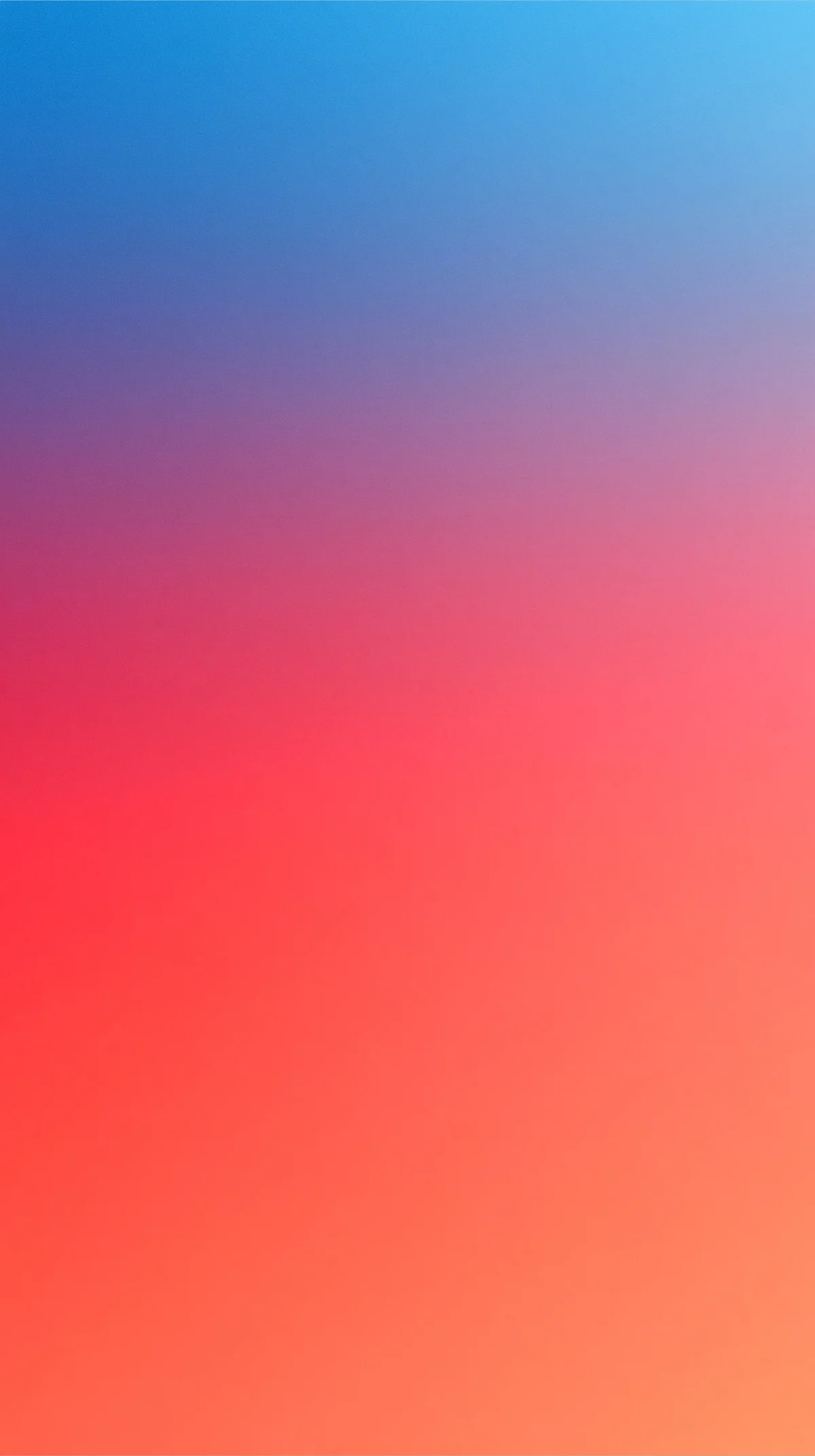 A soft gradient of blue fading through violet and coral into warm orange
